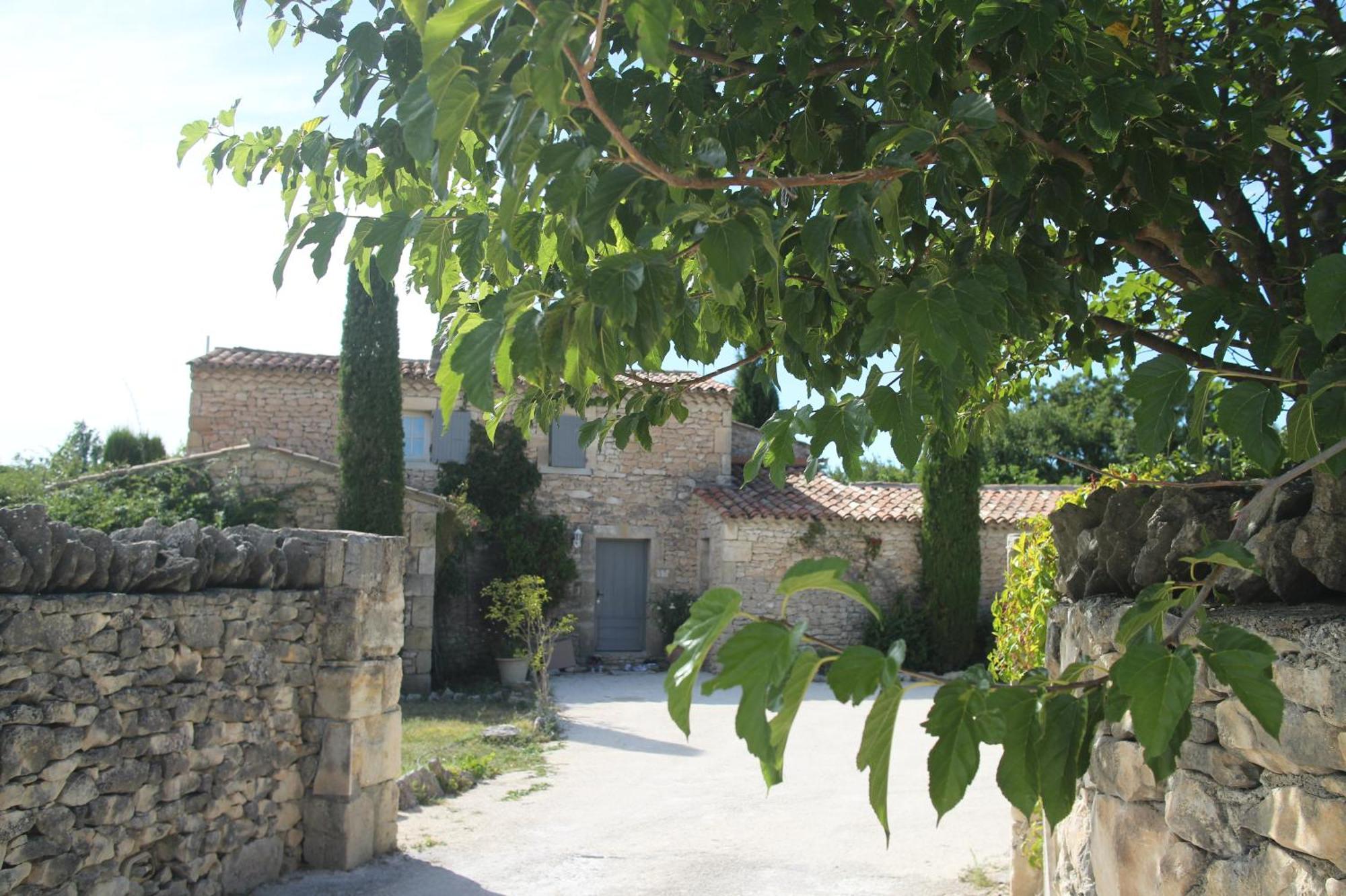 Mas Orea Gordes Exterior foto